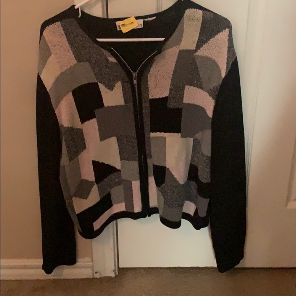 Zip up sweater